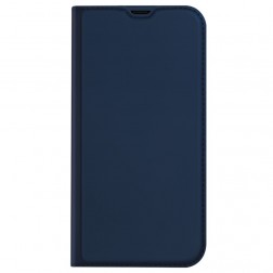 „Dux Ducis“ Skin atverčiamas dėklas - tamsiai mėlynas (iPhone 13)