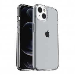 Kieto silikono (TPU) dėklas - pilkas (iPhone 13)