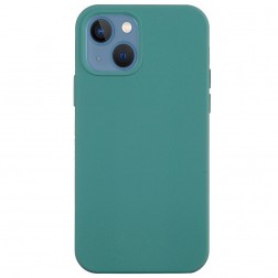 „Shell“ kieto silikono (TPU) dėklas - tamsiai žalias (iPhone 13 Mini)