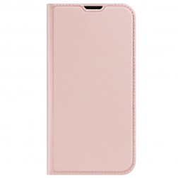 „Dux Ducis“ Skin atverčiamas dėklas - rožinis (iPhone 13 Pro)