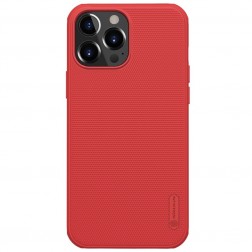 „Nillkin“ Frosted Shield Pro dėklas - raudonas (iPhone 13 Pro Max)