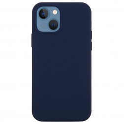 „Shell“ kieto silikono (TPU) dėklas - tamsiai mėlynas (iPhone 14 Plus)