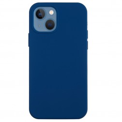 „Shell“ kieto silikono (TPU) dėklas - mėlynas (iPhone 14 Plus)