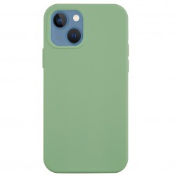 „Shell“ kieto silikono (TPU) dėklas - šviesiai žalias (iPhone 14 Plus)