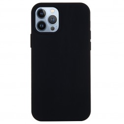 „Shell“ kieto silikono (TPU) dėklas - juodas (iPhone 14 Pro Max)