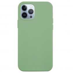 „Shell“ kieto silikono (TPU) dėklas - šviesiai žalias (iPhone 14 Pro Max)