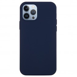 „Shell“ kieto silikono (TPU) dėklas - tamsiai mėlynas (iPhone 14 Pro)