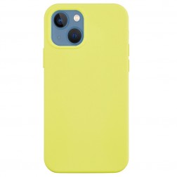 „Shell“ kieto silikono (TPU) dėklas - geltonas (iPhone 14)