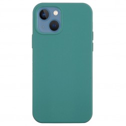 „Shell“ kieto silikono (TPU) dėklas - tamsiai žalias (iPhone 14)