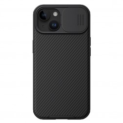 „Nillkin“ CamShield Pro Magnetic dėklas - juodas (iPhone 15)
