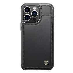 „CaseMe“ Wallet dėklas - juodas (iPhone 15 Pro)