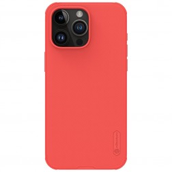 „Nillkin“ Frosted Shield Pro dėklas - raudonas (iPhone 15 Pro Max)
