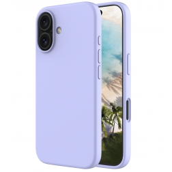 „Shell“ kieto silikono (TPU) dėklas - violetinis (iPhone 16 Plus)
