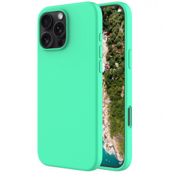 „Shell“ kieto silikono (TPU) dėklas - žalias (iPhone 16 Pro Max)