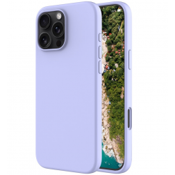 „Shell“ kieto silikono (TPU) dėklas - violetinis (iPhone 16 Pro)