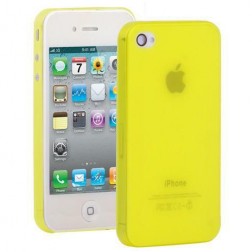 Ploniausias pasaulyje dėklas - geltonas (iPhone 4 / 4S)