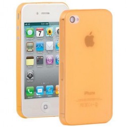 Ploniausias pasaulyje dėklas - oranžinis (iPhone 4 / 4S)