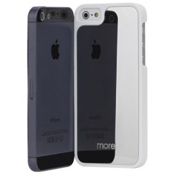 „More“ veidrodinis dėklas - baltas (iPhone 5 / 5S / SE 2016)