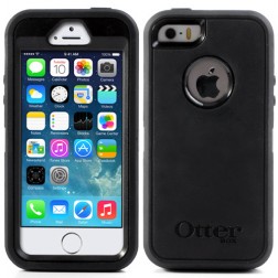 „OtterBox“ Defender dėklas - juodas (iPhone 5 / 5S / SE 2016)