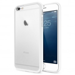 Matinis plastikinis dėklas - baltas (iPhone 6 Plus / iPhone 6s Plus)