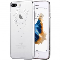 „Devia“ Garland Swarovski dėklas - sidabrinis (iPhone 7 / 8 / SE 2020 / SE 2022)