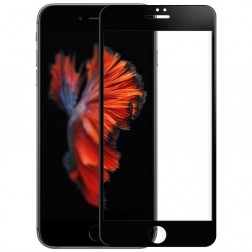 „Amorus“ 9H Tempered Glass apsauginis ekrano stiklas 0.3 mm - juodas (iPhone 7 Plus / 8 Plus)