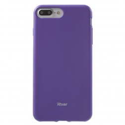 „Roar“ kieto silikono (TPU) dėklas - violetinis (iPhone 7 Plus / 8 Plus)