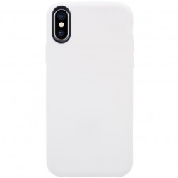 Kieto silikono (TPU) dėklas - baltas (iPhone X / Xs)