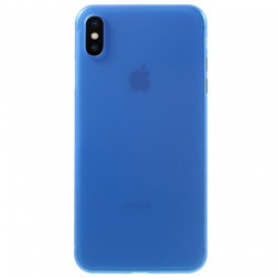 Ploniausias plastikinis dėklas - mėlynas (iPhone Xs Max)