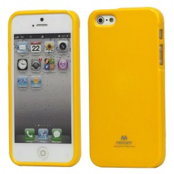 „Mercury“ Color dėklas - geltonas (iPhone 5 / 5S / SE 2016)