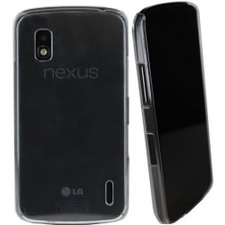 Plastikinis dėklas - skaidrus (Nexus 4)