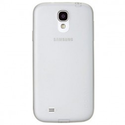 „GGMM“ kieto silikono (TPU) skaidrus dėklas - baltas (Galaxy S4)