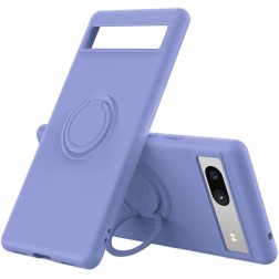 „Ring“ Kickstand (TPU) dėklas - violetinis (Pixel 7A)