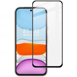 „Imak“ Tempered Glass pilnai dengiantis apsauginis ekrano stiklas 0.2 mm - juodas (Pixel 8A)