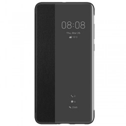 „Huawei“ Smart View Flip Cover atverčiamas dėklas - juodas (P40)