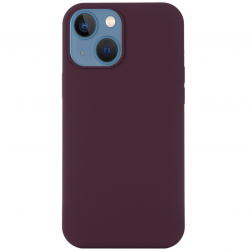 „Shell“ MagSafe kieto silikono (TPU) dėklas - bordo (iPhone 13 mini)