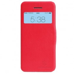  „Nillkin“ Fresh atverčiamas dėklas - raudonas (iPhone 5c) ﻿ 