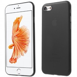 Ploniausias plastikinis dėklas - juodas (iPhone 7 / 8 / SE 2020 / SE 2022)