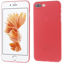 Ploniausias plastikinis dėklas - raudonas (iPhone 7 Plus / 8 Plus)