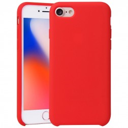 „Shell“ kieto silikono (TPU) dėklas - raudonas (iPhone 7 / 8 / SE 2020 / SE 2022)