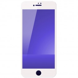 „4D“ 9H Tempered Glass apsauginis ekrano stiklas 0.18 mm - baltas (iPhone 7 / 8 / SE 2020 / SE 2022)