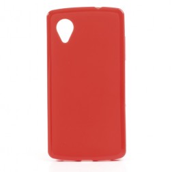 „Jelly Case“ dėklas - raudonas (Nexus 5)