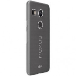 Ploniausias TPU dėklas - skaidrus (Nexus 5X)