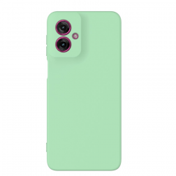 „Shell“ kieto silikono (TPU) dėklas - žalias (Motorola Moto G55 5G)