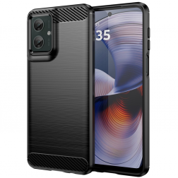 „AILES“ Carbon kieto silikono (TPU) dėklas - juodas (Motorola Moto G55 5G)