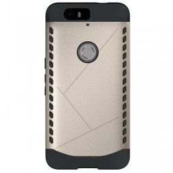 Sustiprintos apsaugos dėklas - auksinis (Nexus 6P)