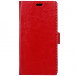 Atverčiamas dėklas, knygutė - raudonas (Nokia 1)
