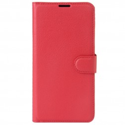 Atverčiamas dėklas, knygutė - raudonas (Nokia 5)
