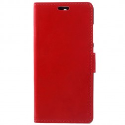 Atverčiamas dėklas, knygutė - raudonas (Nokia 5.1 2018)