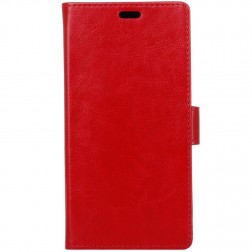 Atverčiamas dėklas, knygutė - raudonas (Nokia 7 Plus)